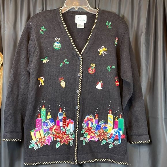 The Quacker factory Christmas sweater - Picture 1 of 7